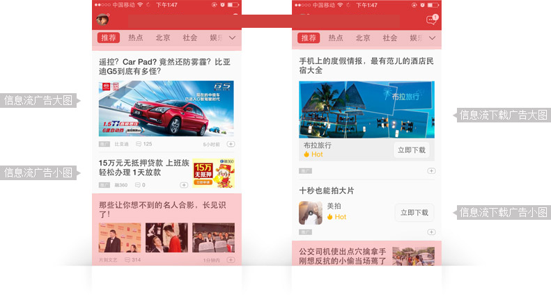 快手廣告展現形式