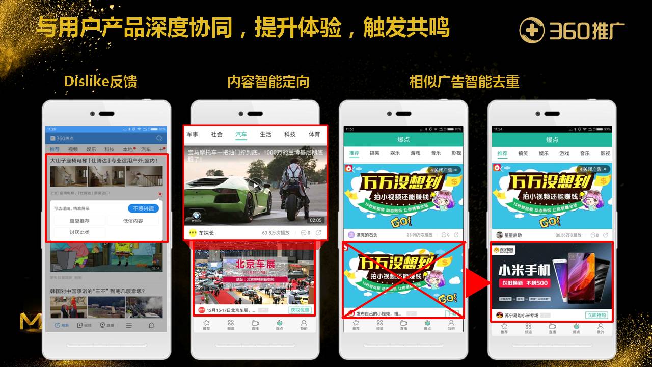 與用戶產品深度協同，提升體驗，觸發共鳴