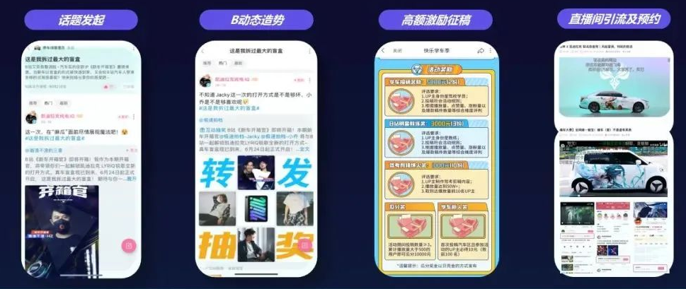 主線征稿預(yù)熱蓄水，UP主&汽車區(qū)官方聯(lián)合造勢，專題頁內(nèi)嵌直播框&聚合優(yōu)質(zhì)內(nèi)容
