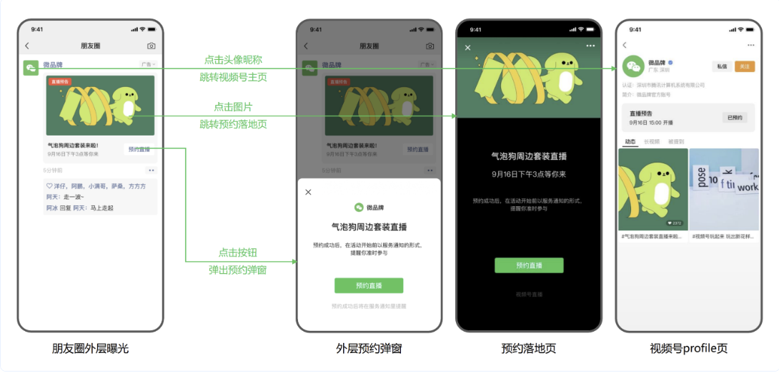 視頻號(hào)直播預(yù)約：