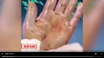 視頻號案例-前后對比效果夸張虛假