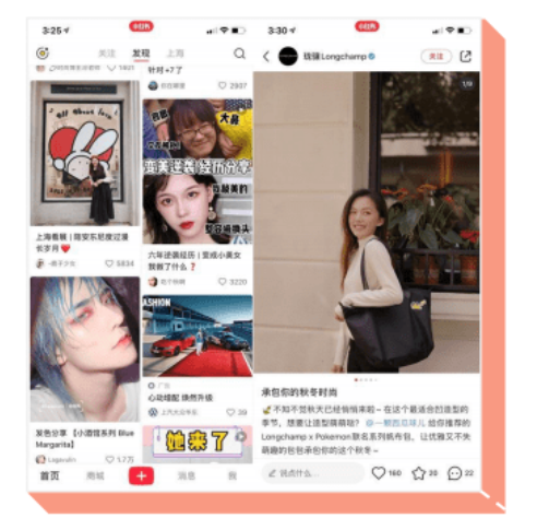 在小紅書投放廣告的占線位置有哪些？