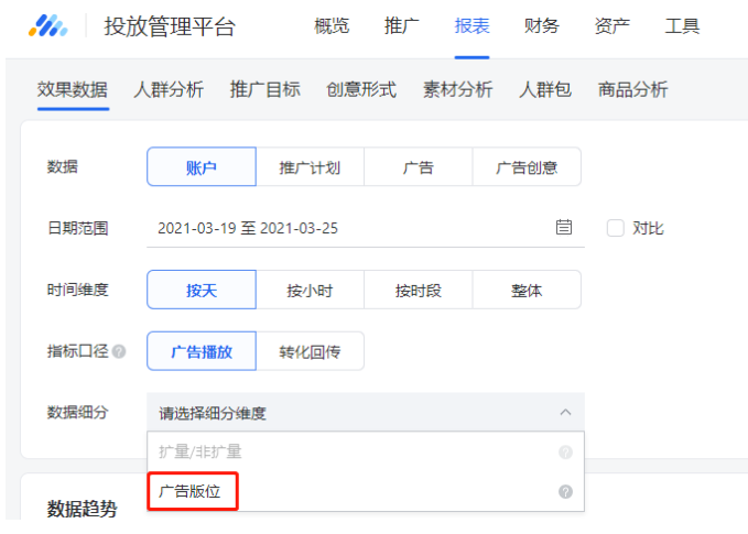 通投數(shù)據(jù)豐富聚合，效果分析更快更準
