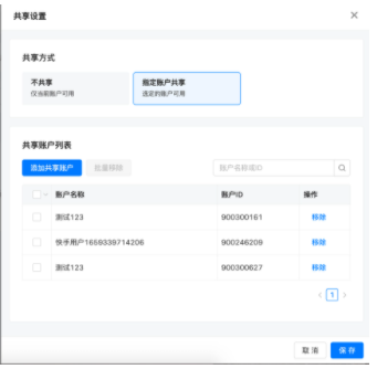 全局應用列表