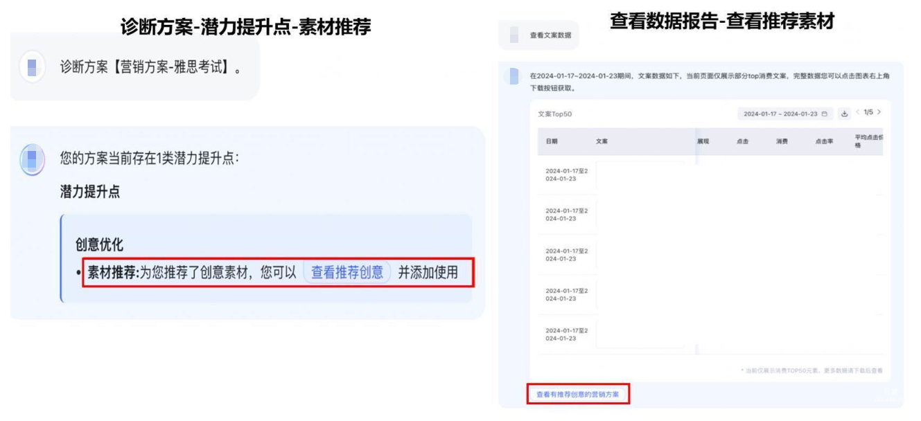 診斷結論按問題分類展示