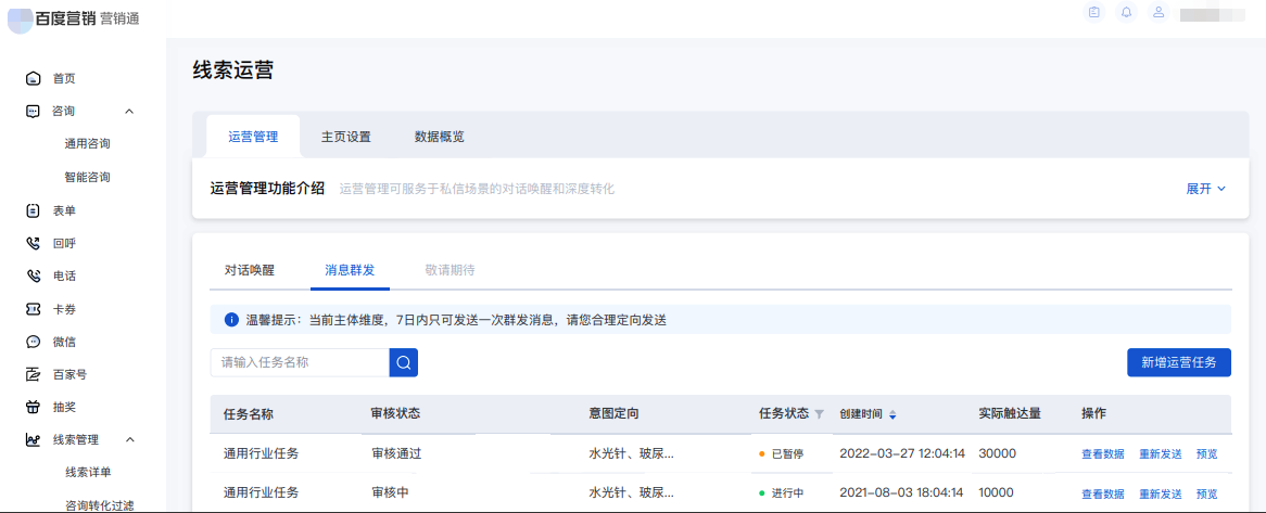 線索運營