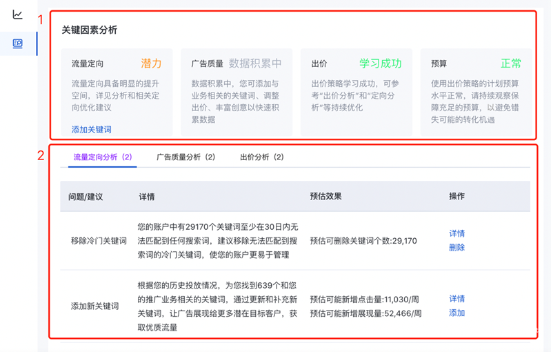 關(guān)鍵因素分析升級(jí)亮點(diǎn)