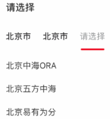 小紅書廣告多級(jí)選項(xiàng)